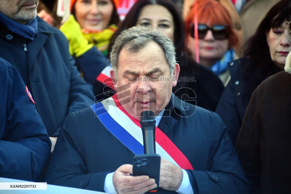 CRIF rally in support of Hamas hostages - Paris