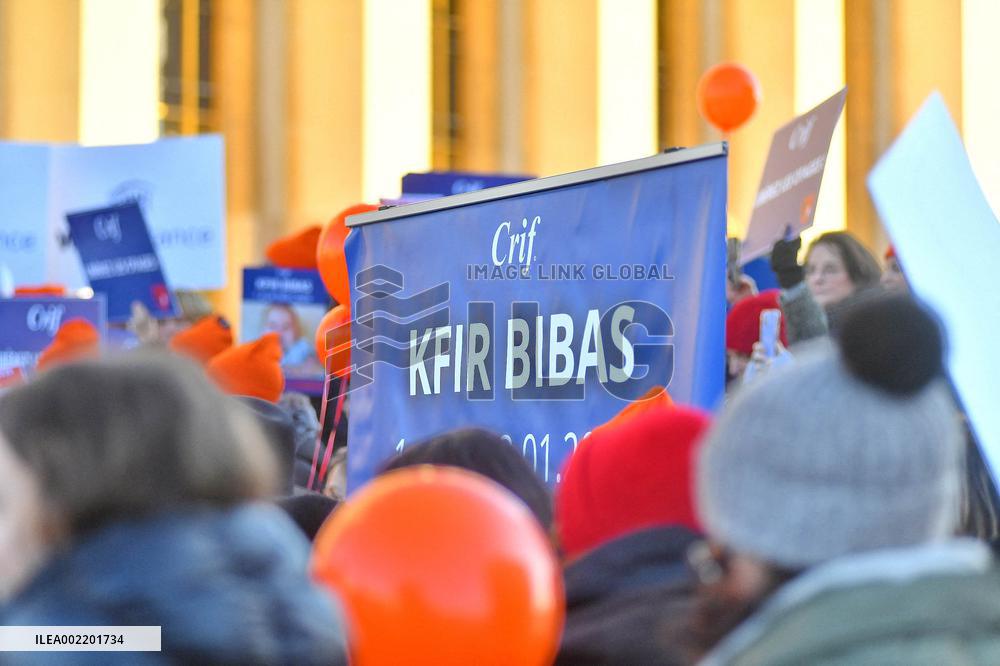 CRIF rally in support of Hamas hostages - Paris