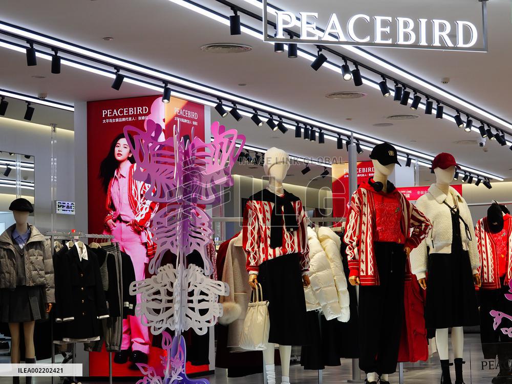 A PEACEBIRD Clothing Store in Yichang