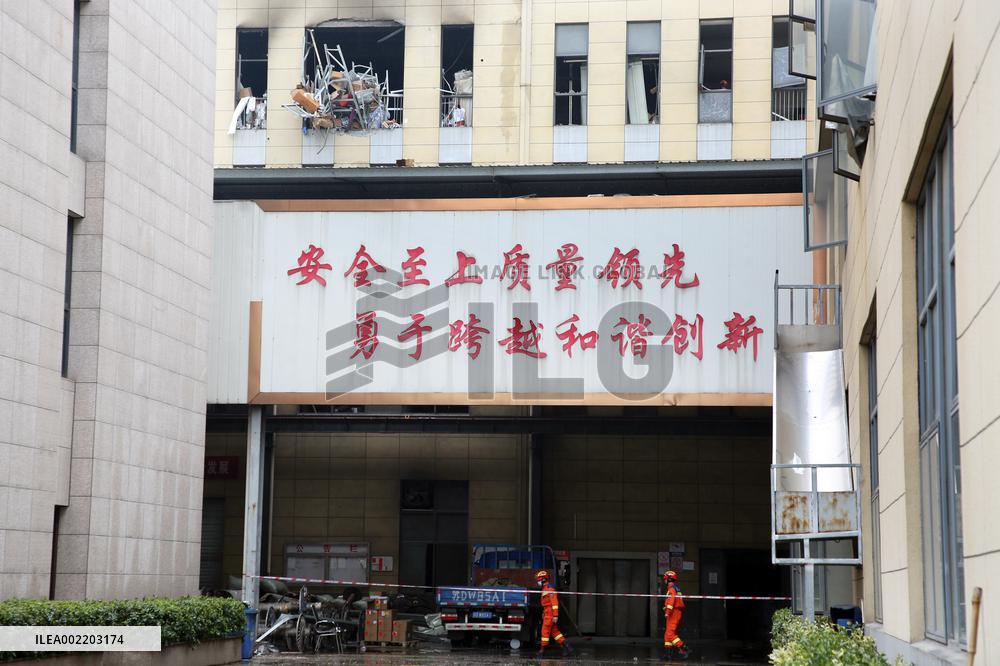 #CHINA-JIANGSU-CHANGZHOU-FACTORY DUST EXPLOSION (CN)