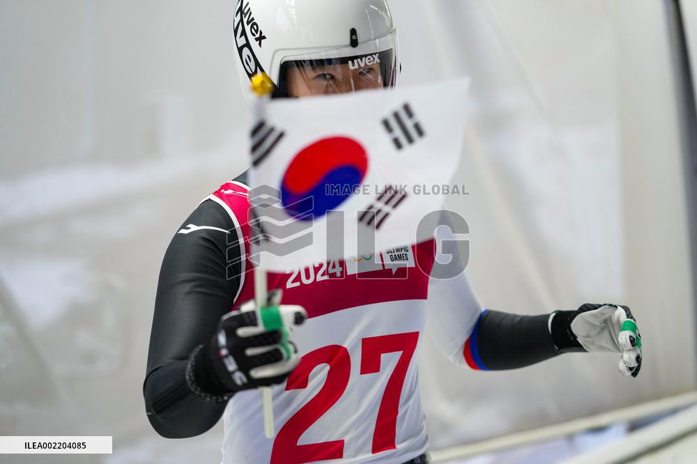 (SP)SOUTH KOREA-PYEONGCHANG-WINTER YOUTH OLYMPIC GAMES-LUGE-WOMEN'S SINGLES