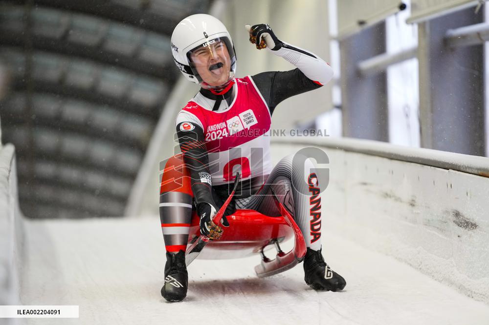 (SP)SOUTH KOREA-PYEONGCHANG-WINTER YOUTH OLYMPIC GAMES-LUGE-WOMEN'S SINGLES