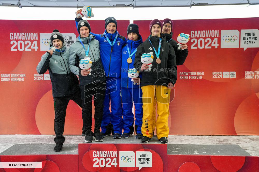 (SP)SOUTH KOREA-PYEONGCHANG-WINTER YOUTH OLYMPIC GAMES-LUGE-MEN'S DOUBLES