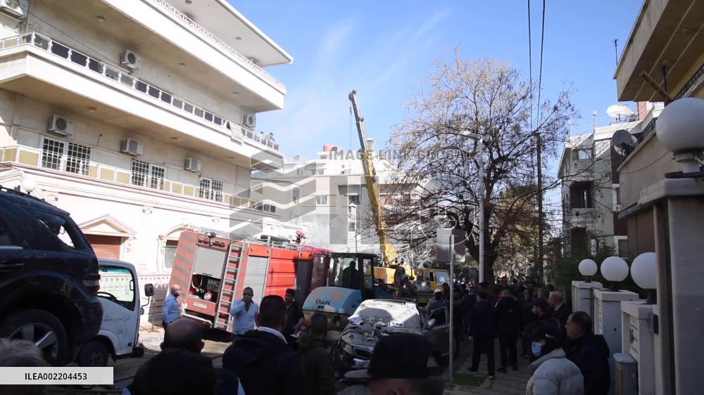 Iranian Revolutionary Guard officers killed in Israeli attack in Damascus residential neighborhood -- source