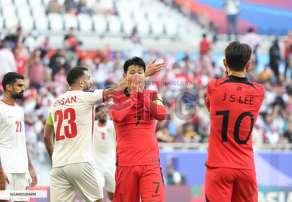 (SP)QATAR-DOHA-FOOTBALL-AFC ASIAN CUP-GROUP E-JOR VS KOR