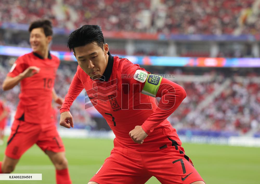 (SP)QATAR-DOHA-FOOTBALL-AFC ASIAN CUP-GROUP E-JOR VS KOR