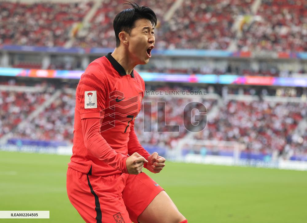 (SP)QATAR-DOHA-FOOTBALL-AFC ASIAN CUP-GROUP E-JOR VS KOR