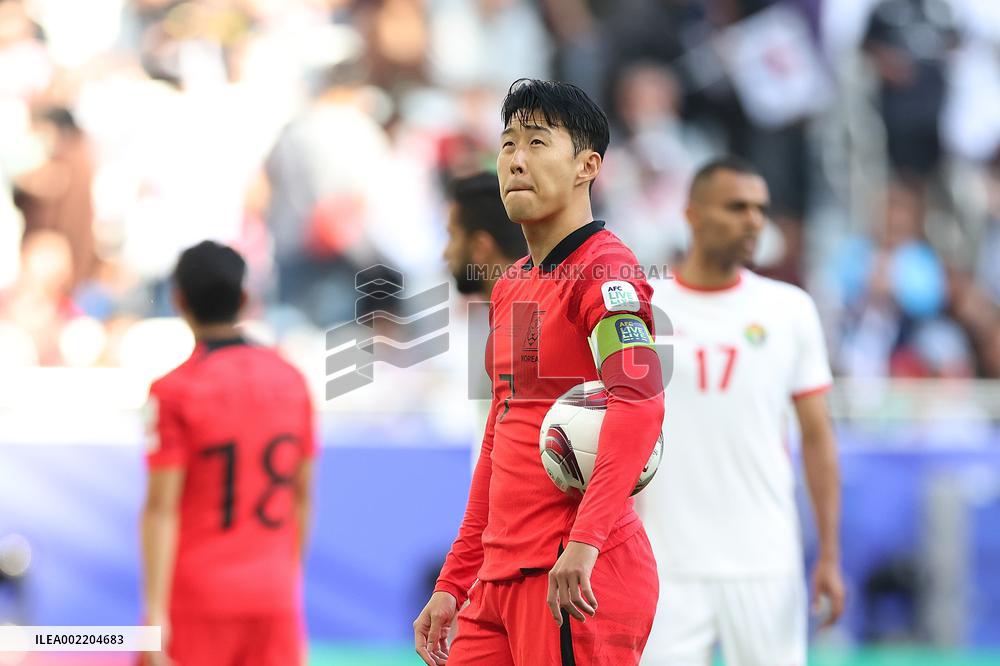 (SP)QATAR-DOHA-FOOTBALL-AFC ASIAN CUP-GROUP E-JOR VS KOR