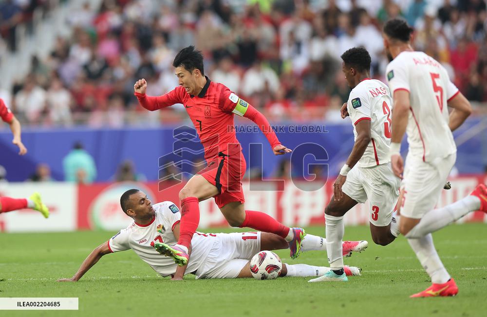 (SP)QATAR-DOHA-FOOTBALL-AFC ASIAN CUP-GROUP E-JOR VS KOR