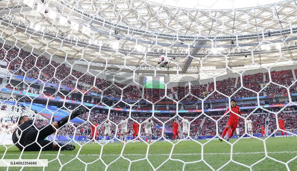 (SP)QATAR-DOHA-FOOTBALL-AFC ASIAN CUP-GROUP E-JOR VS KOR