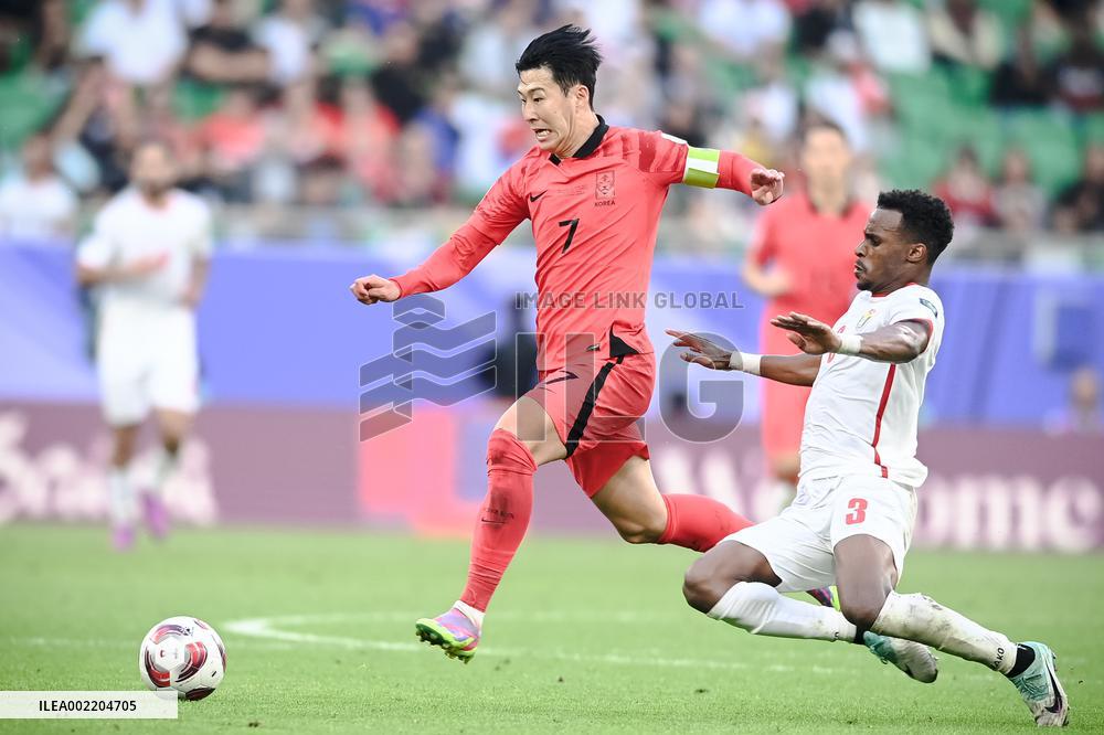 (SP)QATAR-DOHA-FOOTBALL-AFC ASIAN CUP-GROUP E-JOR VS KOR
