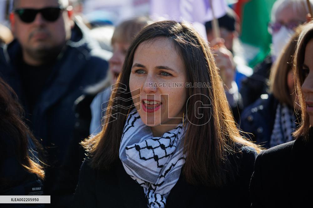 Pro-Palestine Rally - Madrid