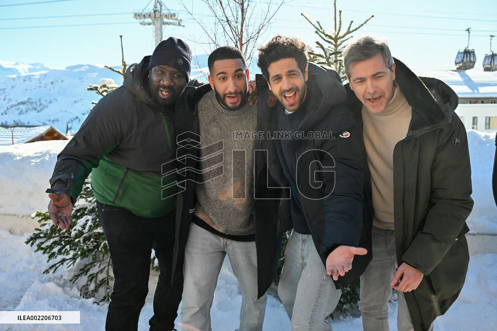 27th Alpe D Huez Festival Photocall Neuilly Poissy