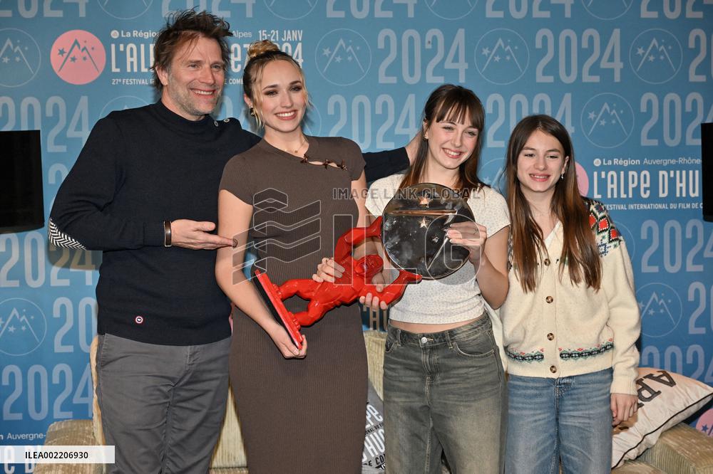 27th Alpe D Huez Festival Winners Photocall