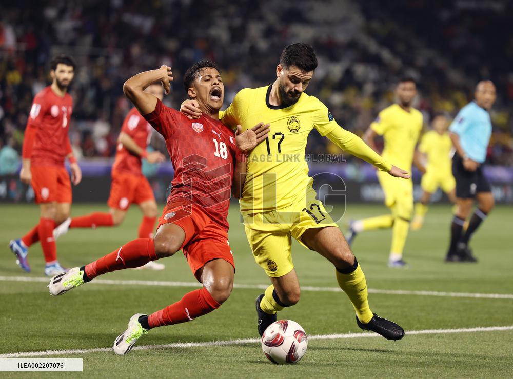 (SP)QATAR-DOHA-FOOTBALL-AFC ASIAN CUP-GROUP E-MAS VS BRN