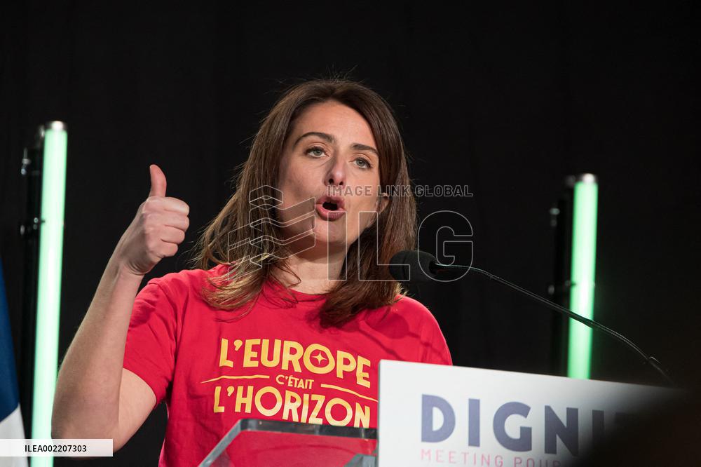 EELV EU Elections Campaign Rally - Villeneuve d'Ascq