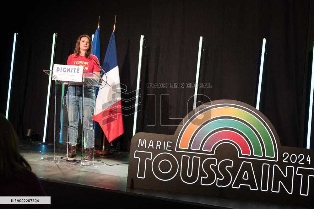 EELV EU Elections Campaign Rally - Villeneuve d'Ascq