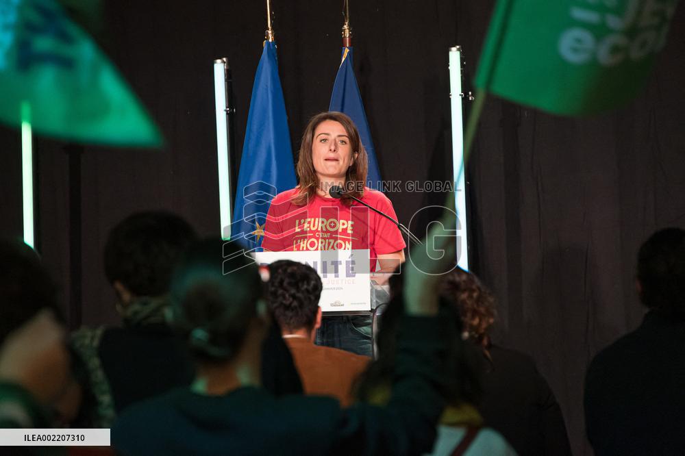 EELV EU Elections Campaign Rally - Villeneuve d'Ascq