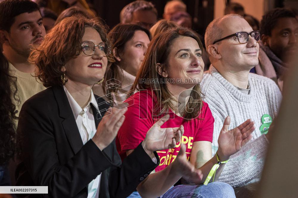 EELV EU Elections Campaign Rally - Villeneuve d'Ascq