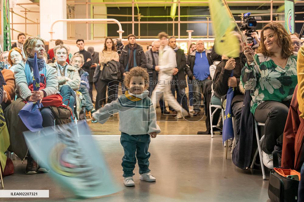 EELV EU Elections Campaign Rally - Villeneuve d'Ascq