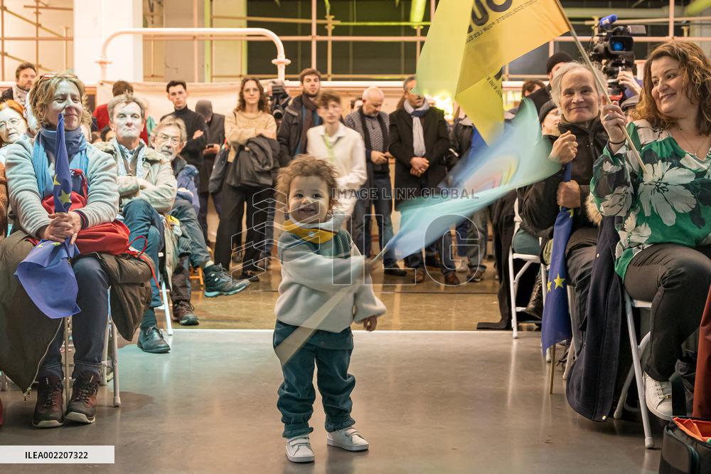 EELV EU Elections Campaign Rally - Villeneuve d'Ascq