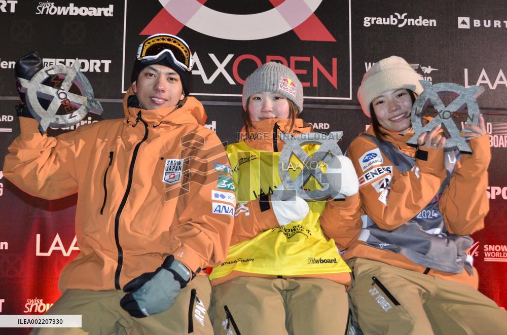 Snowboarding: World Cup in Switzerland