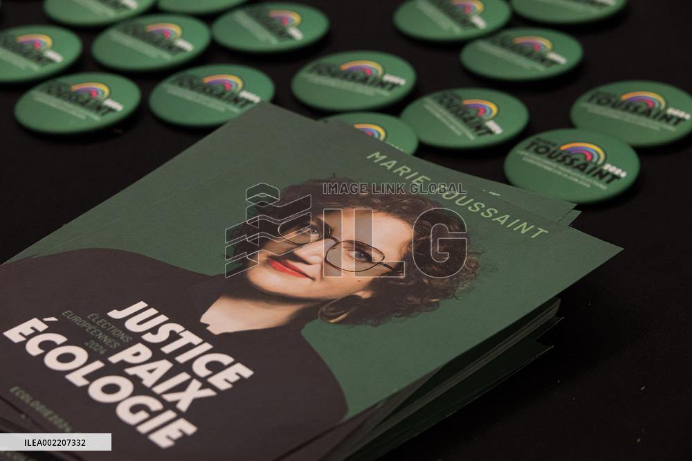 EELV EU Elections Campaign Rally - Villeneuve d'Ascq