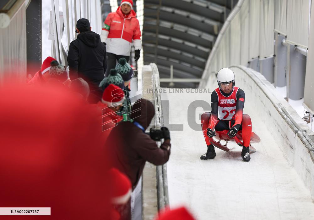 (SP)SOUTH KOREA-PYEONGCHANG-WINTER YOUTH OLYMPIC GAMES-LUGE-MEN'S SINGLES