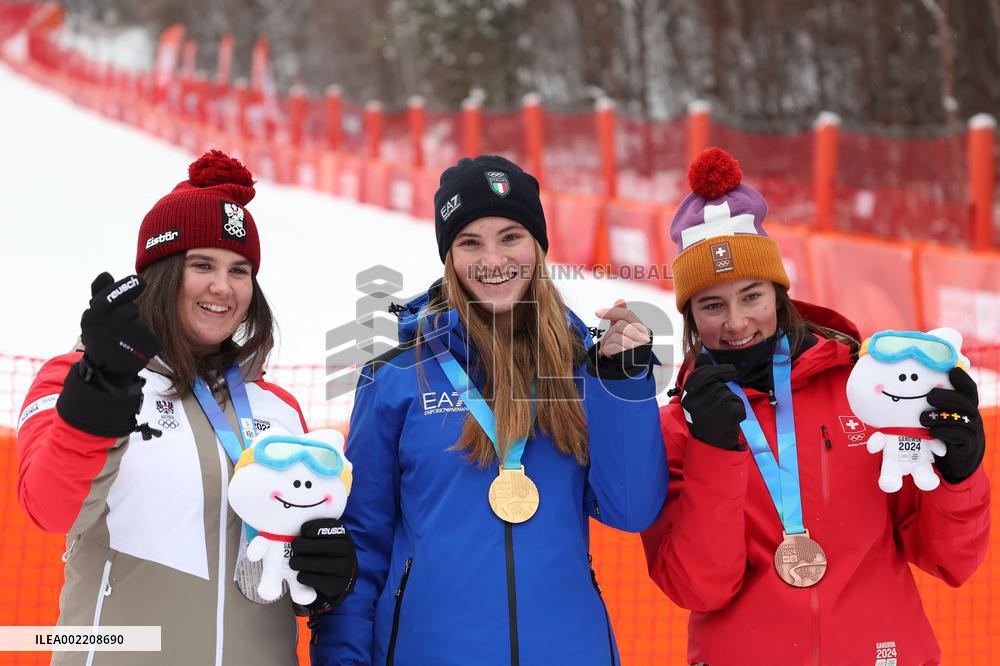 (SP)SOUTH KOREA-JEONGSEON-WINTER YOUTH OLYMPIC GAMES-ALPINE SKIING-SUPER-G