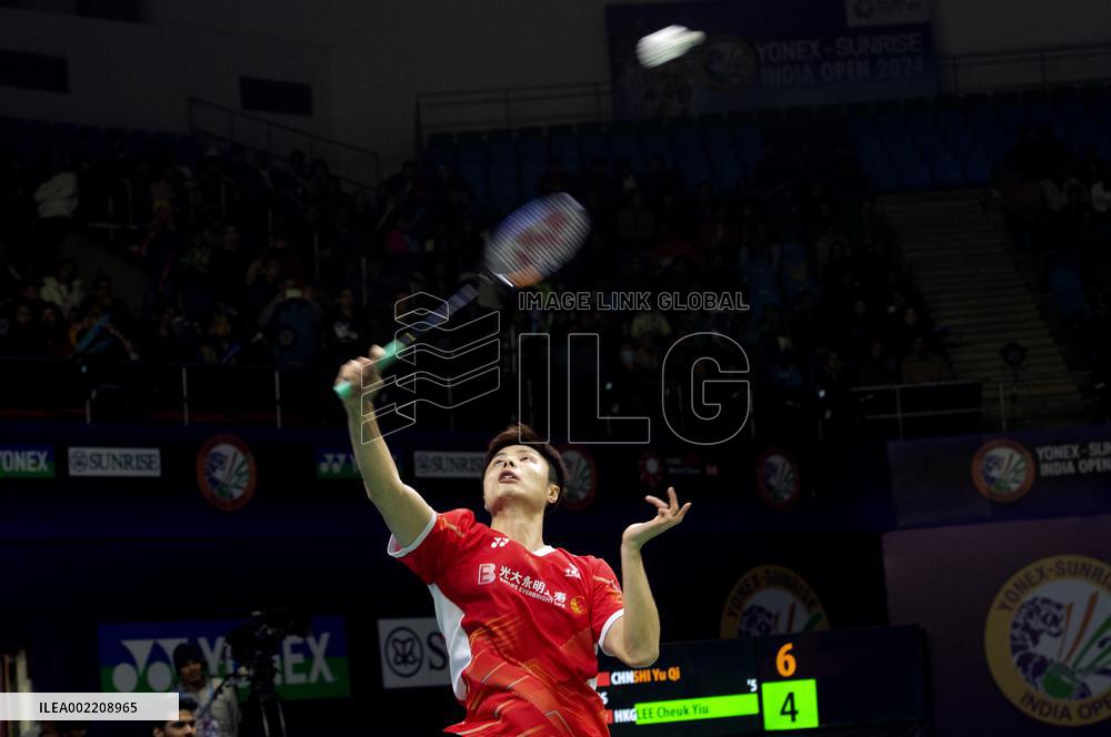 (SP)INDIA-NEW DELHI-INDIA OPEN 2024 BADMINTON TOURNAMENT