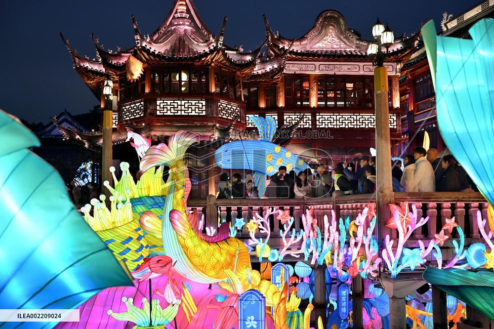 CHINA-SHANGHAI-YUYUAN GARDEN-LANTERN FAIR (CN)