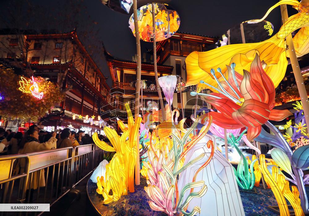 CHINA-SHANGHAI-YUYUAN GARDEN-LANTERN FAIR (CN)