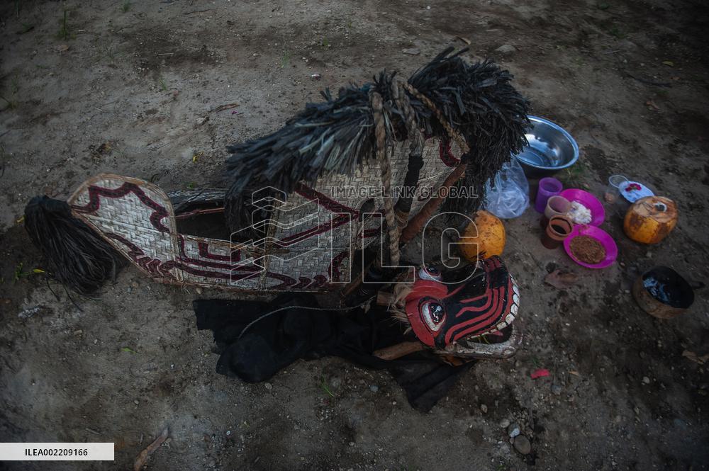 The Jaran Kepang Horse Soldier - Indonesia