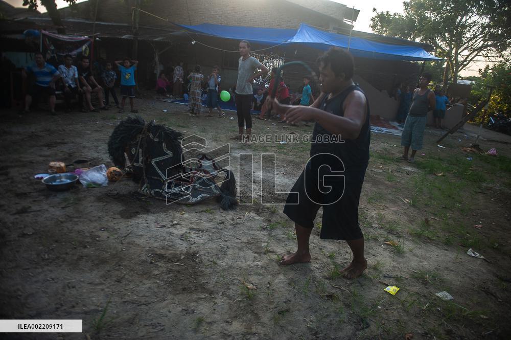 The Jaran Kepang Horse Soldier - Indonesia