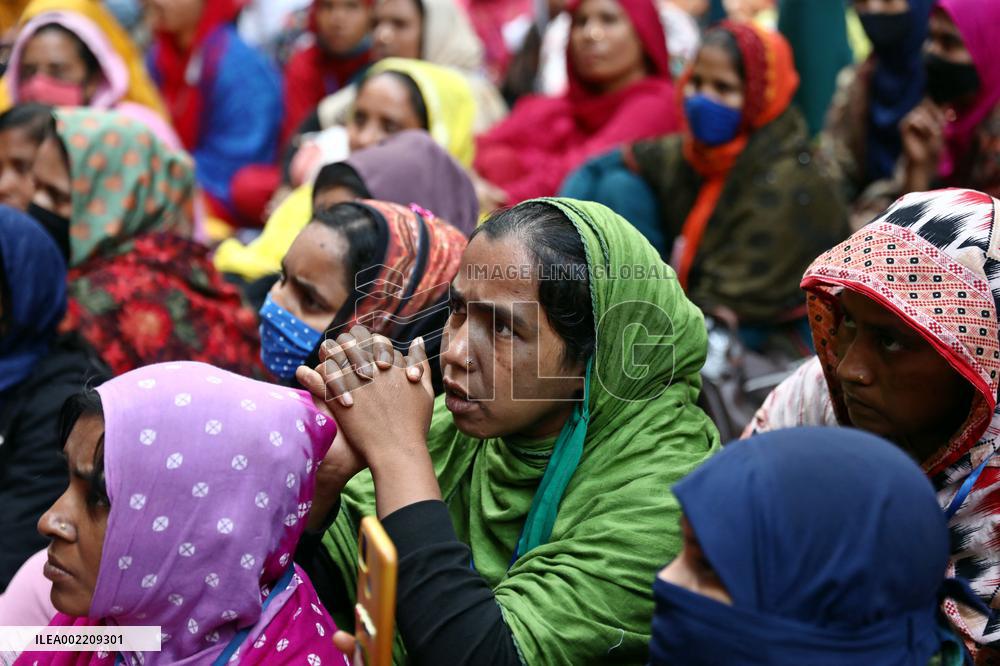 Garments Workers Protest In Dhaka - Bangladesh