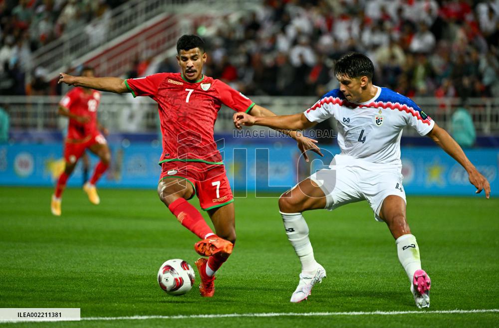 (SP)QATAR-DOHA-FOOTBALL-AFC ASIAN CUP-GROUP F-THA VS OMA