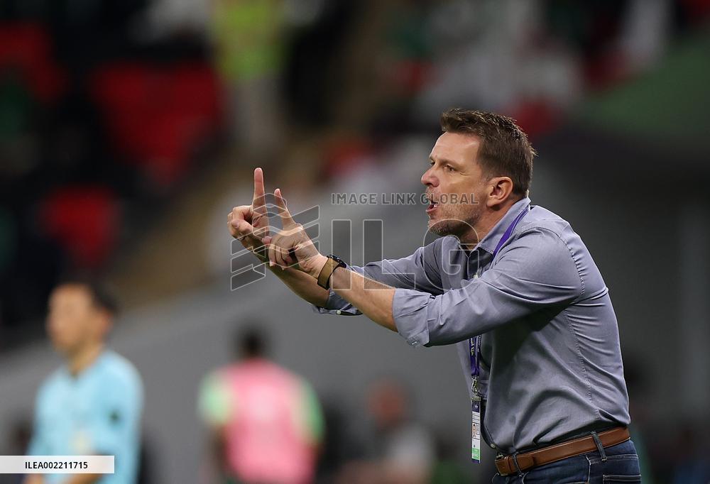 (SP)QATAR-DOHA-FOOTBALL-AFC ASIAN CUP-GROUP F-KGZ VS KSA