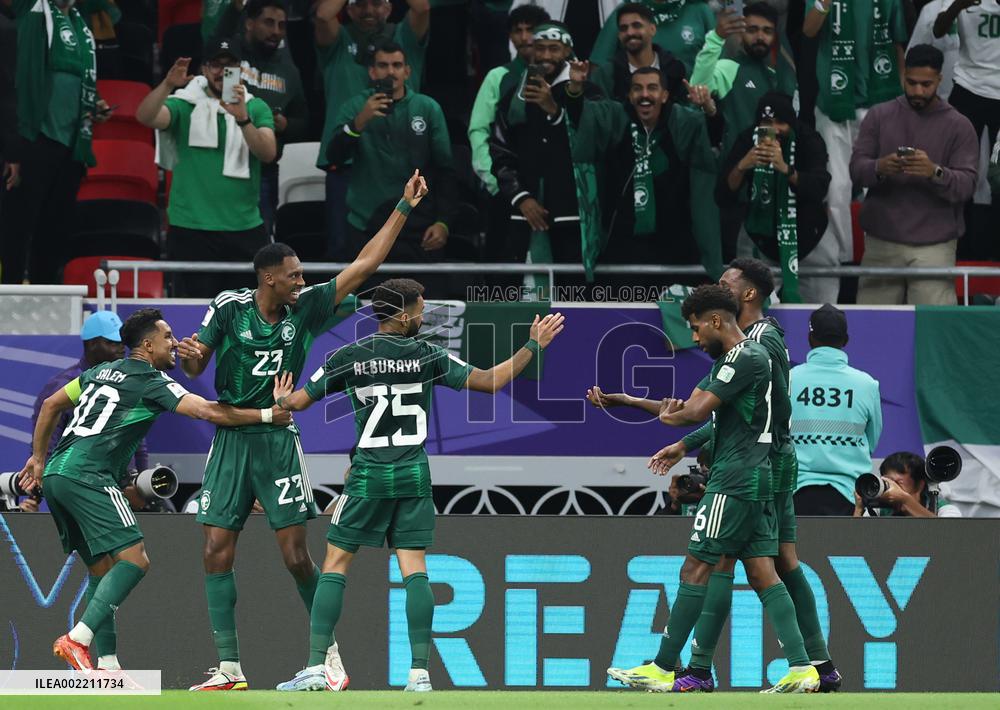 (SP)QATAR-DOHA-FOOTBALL-AFC ASIAN CUP-GROUP F-KGZ VS KSA