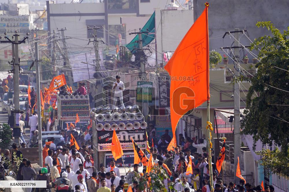 Hindu Procession In Ajmer - India