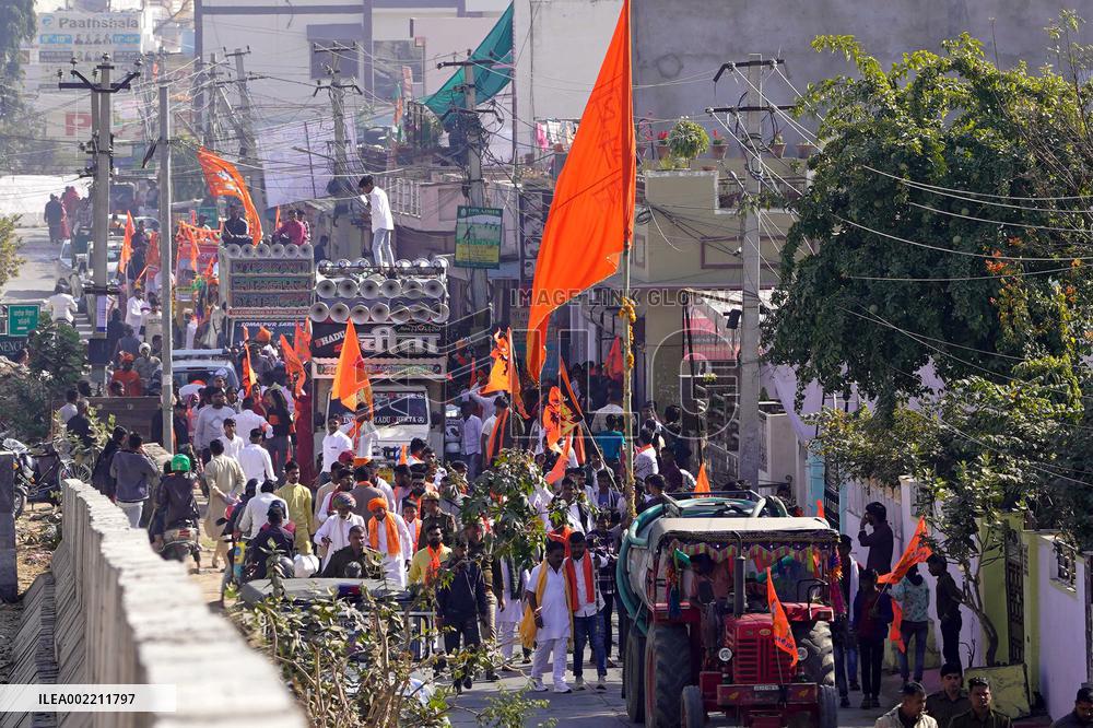 Hindu Procession In Ajmer - India