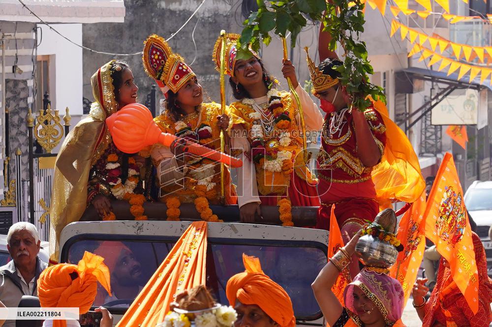 Hindu Procession In Ajmer - India