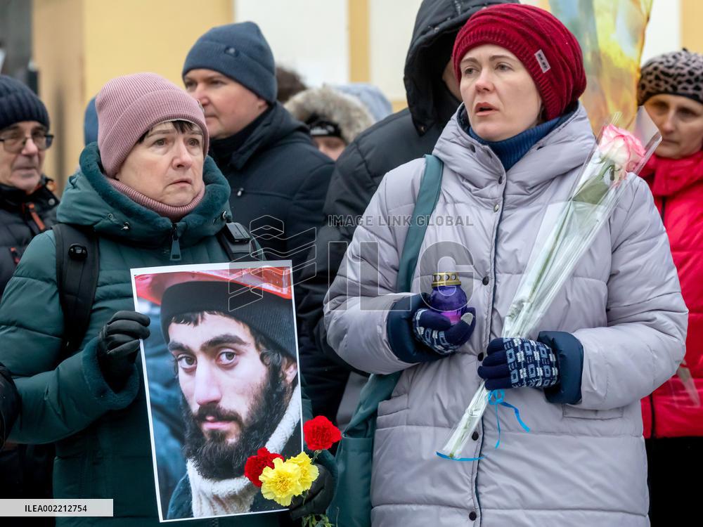 March in memory of first perished Heavenly Hundred Heroes in Kyiv