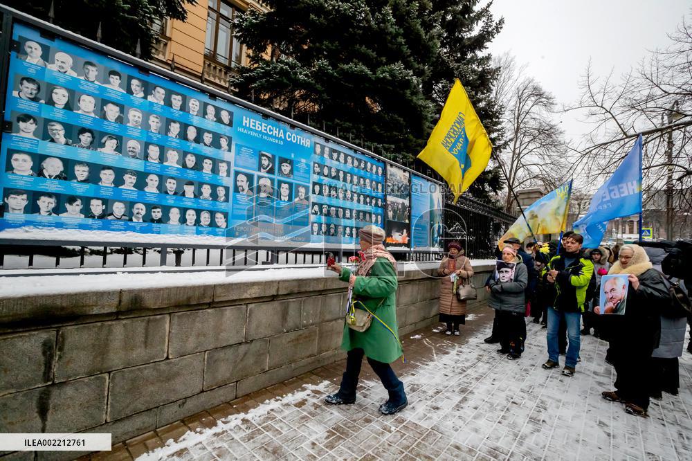 March in memory of first perished Heavenly Hundred Heroes in Kyiv