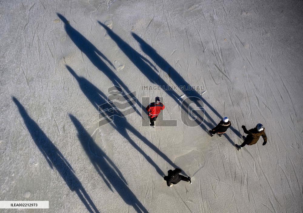 World's Largest Natural Ice Rink Reopens - Ottawa
