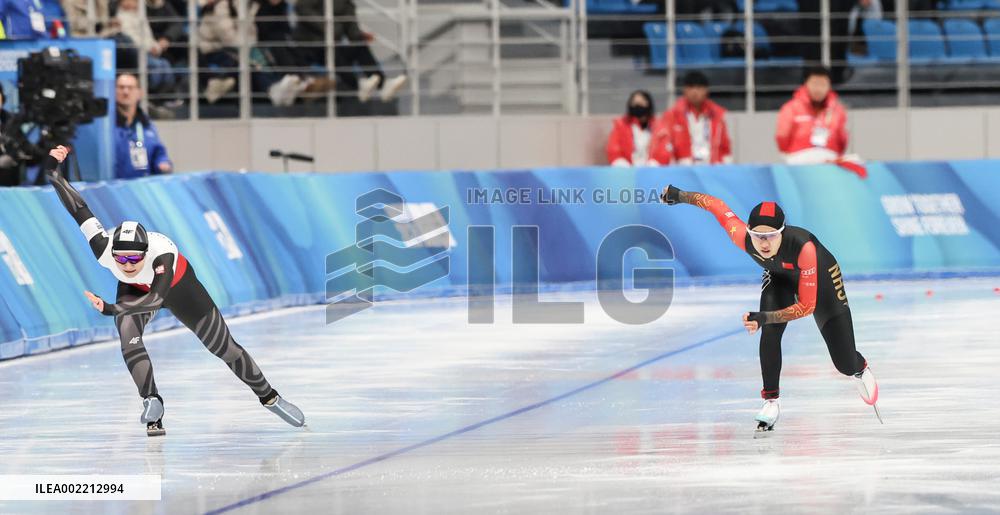 (SP)SOUTH KOREA-GANGNEUNG-WINTER YOUTH OLYMPIC GAMES-SPEED SKATING-WOMEN'S 500M