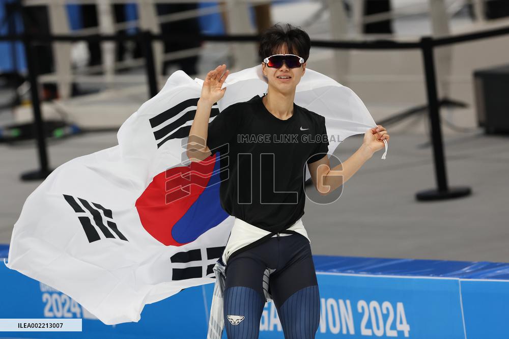 (SP)SOUTH KOREA-GANGNEUNG-WINTER YOUTH OLYMPIC GAMES-SPEED SKATING-MEN-500M