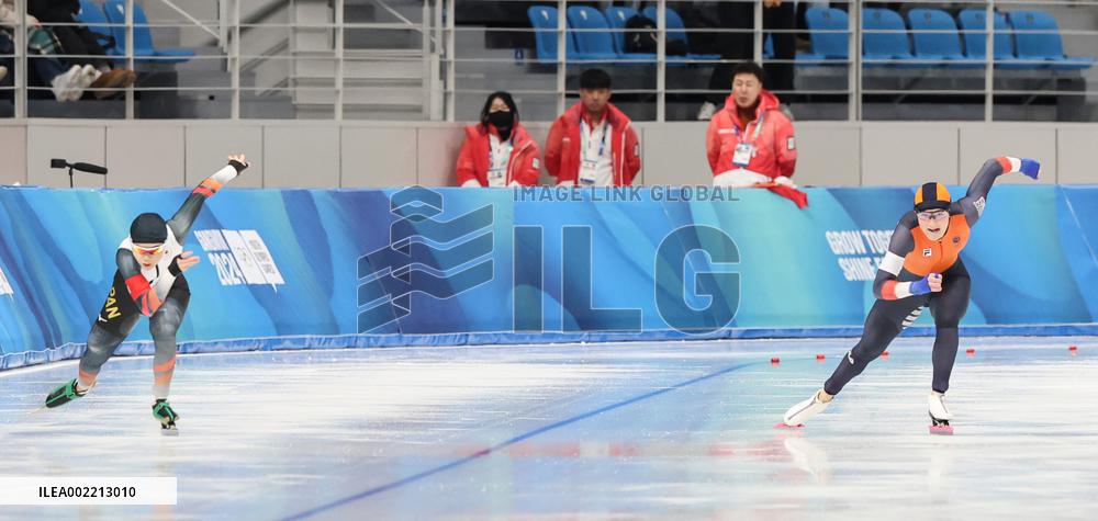 (SP)SOUTH KOREA-GANGNEUNG-WINTER YOUTH OLYMPIC GAMES-SPEED SKATING-WOMEN'S 500M