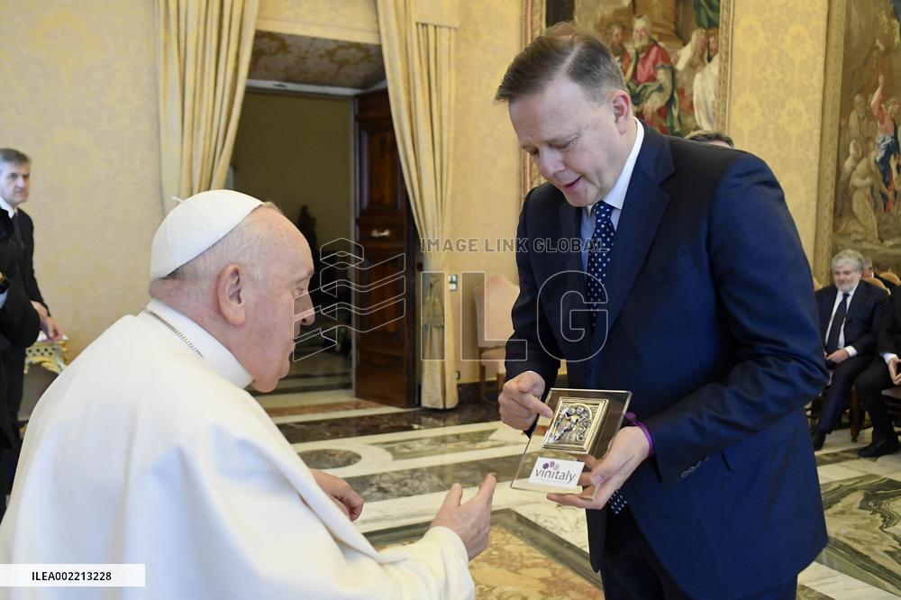 Pope Francis Audiences - Vatican