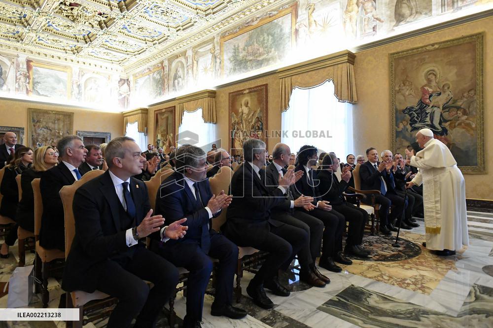 Pope Francis Audiences - Vatican