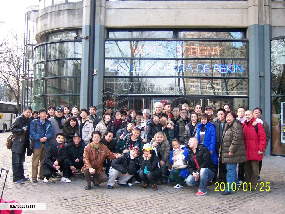 FRANCE-CHINA-FRENCH THEATER DIRECTOR-INTERVIEW